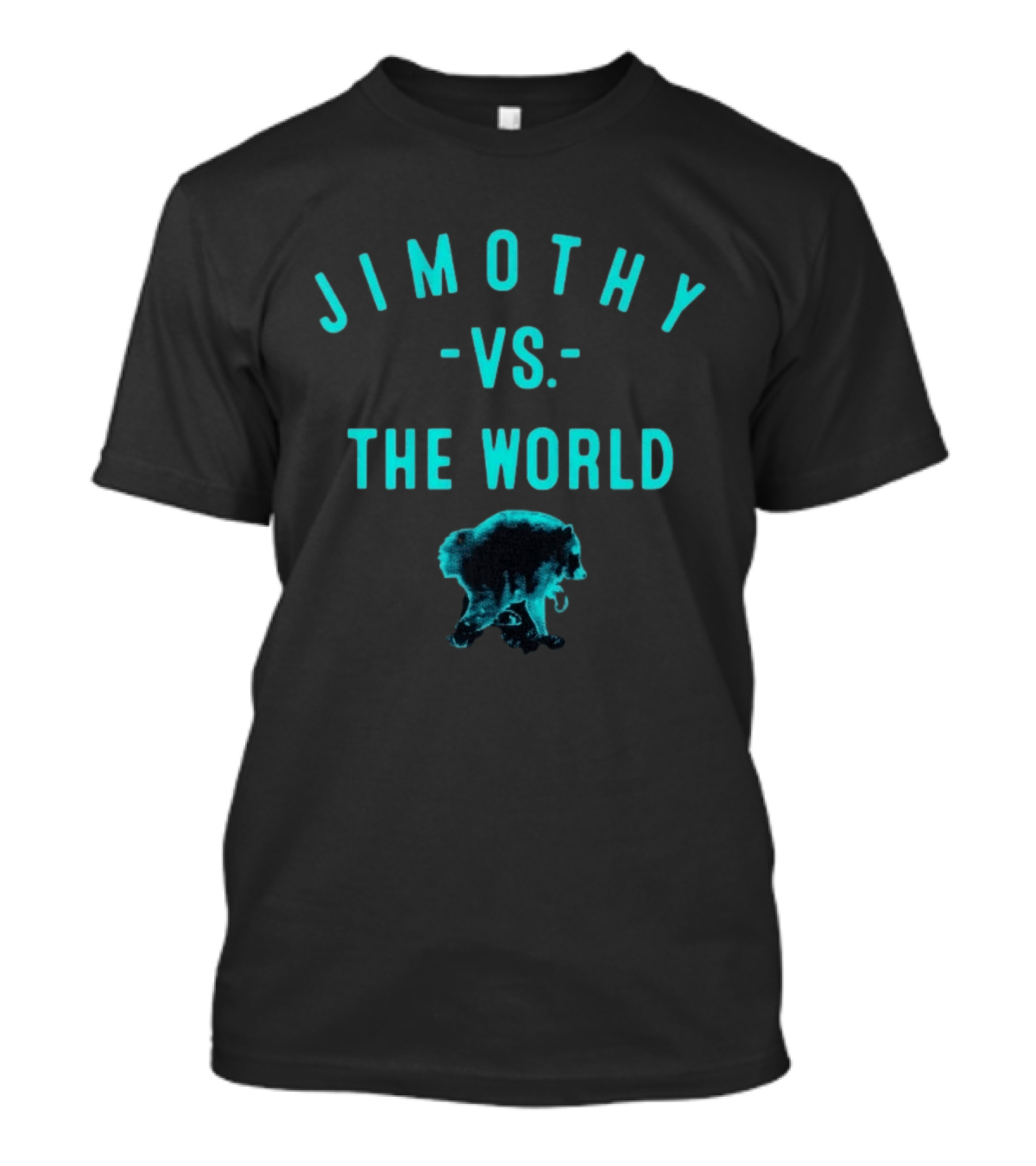 Jimothy Vs The World Seattle Mariners Bear T-Shirt
