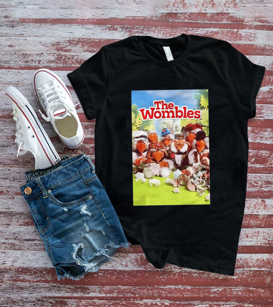 The Wombles Cartoon Characters Cleanup Adventure T-Shirt