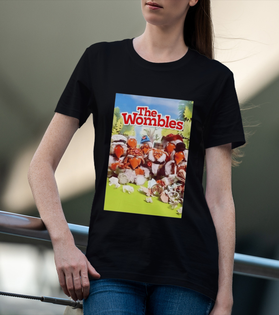 The Wombles Cartoon Characters Cleanup Adventure T-Shirt