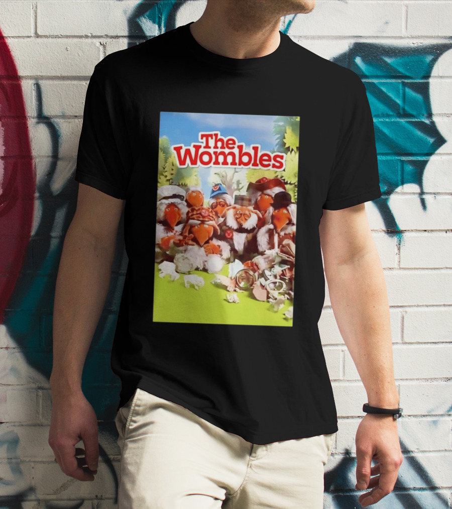 The Wombles Cartoon Characters Cleanup Adventure T-Shirt