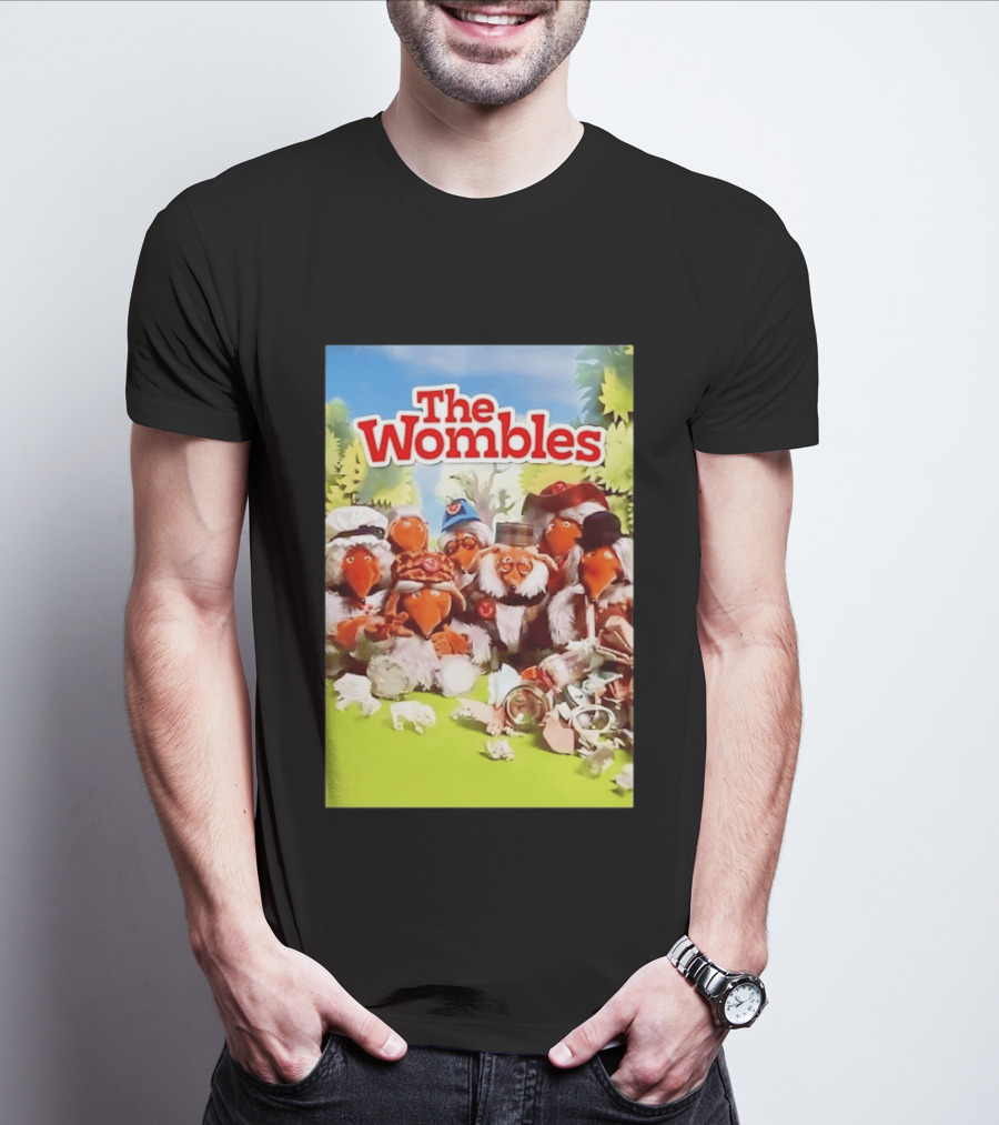 The Wombles Cartoon Characters Cleanup Adventure T-Shirt
