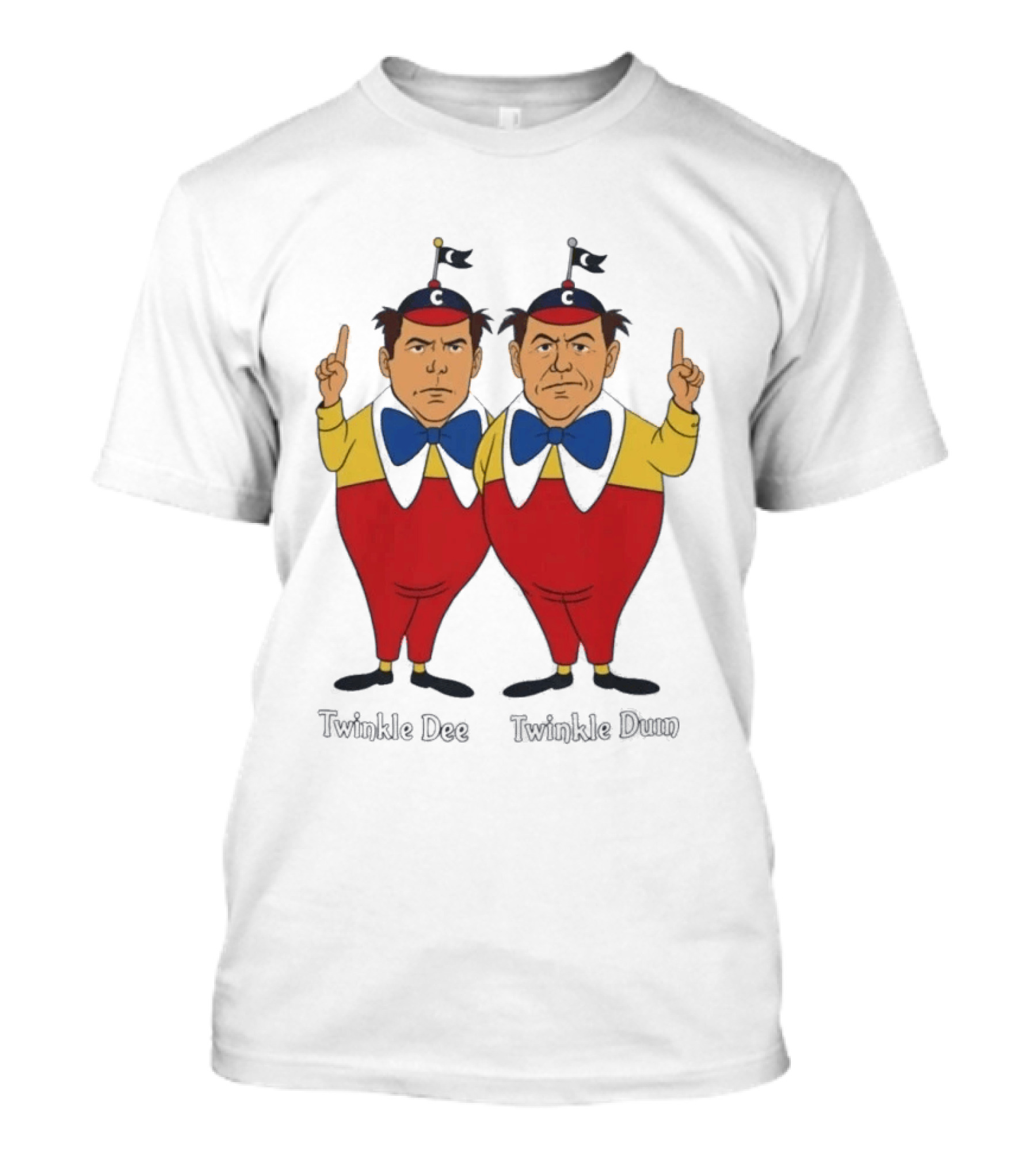 Twinkle Dee Twinkle Dum Characters In Colorful Outfits T-Shirt
