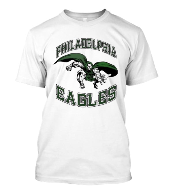 Philadelphia Eagles 2026 Doom Football Fan Gear T-Shirt