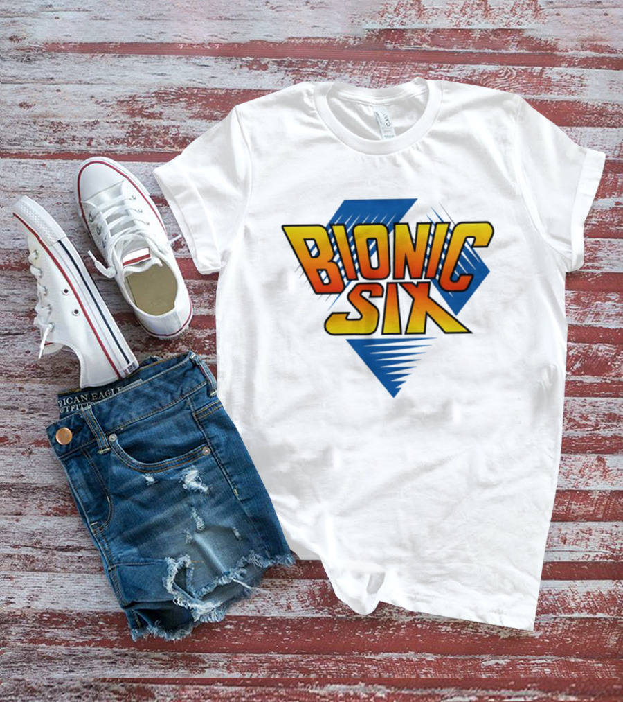 Bionic Six Retro Animated Series T-Shirt