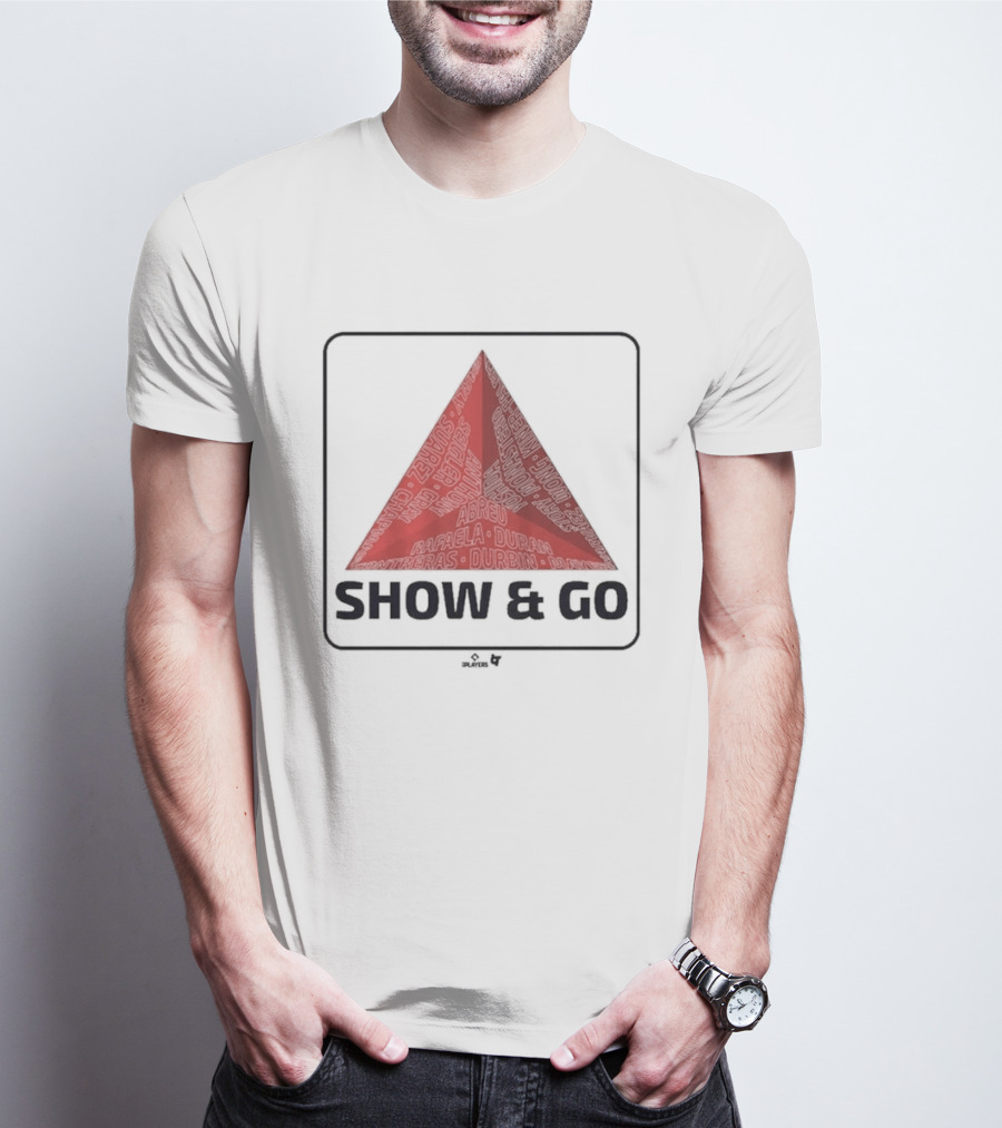 Boston Red Sox Show And Go Abreu Rafaela Duran Barras Durbin T-Shirt