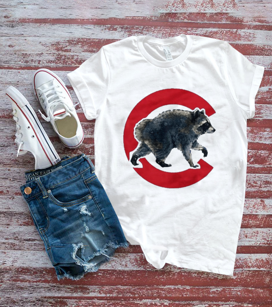 Cubs C Raccoon Jimothy T-Shirt