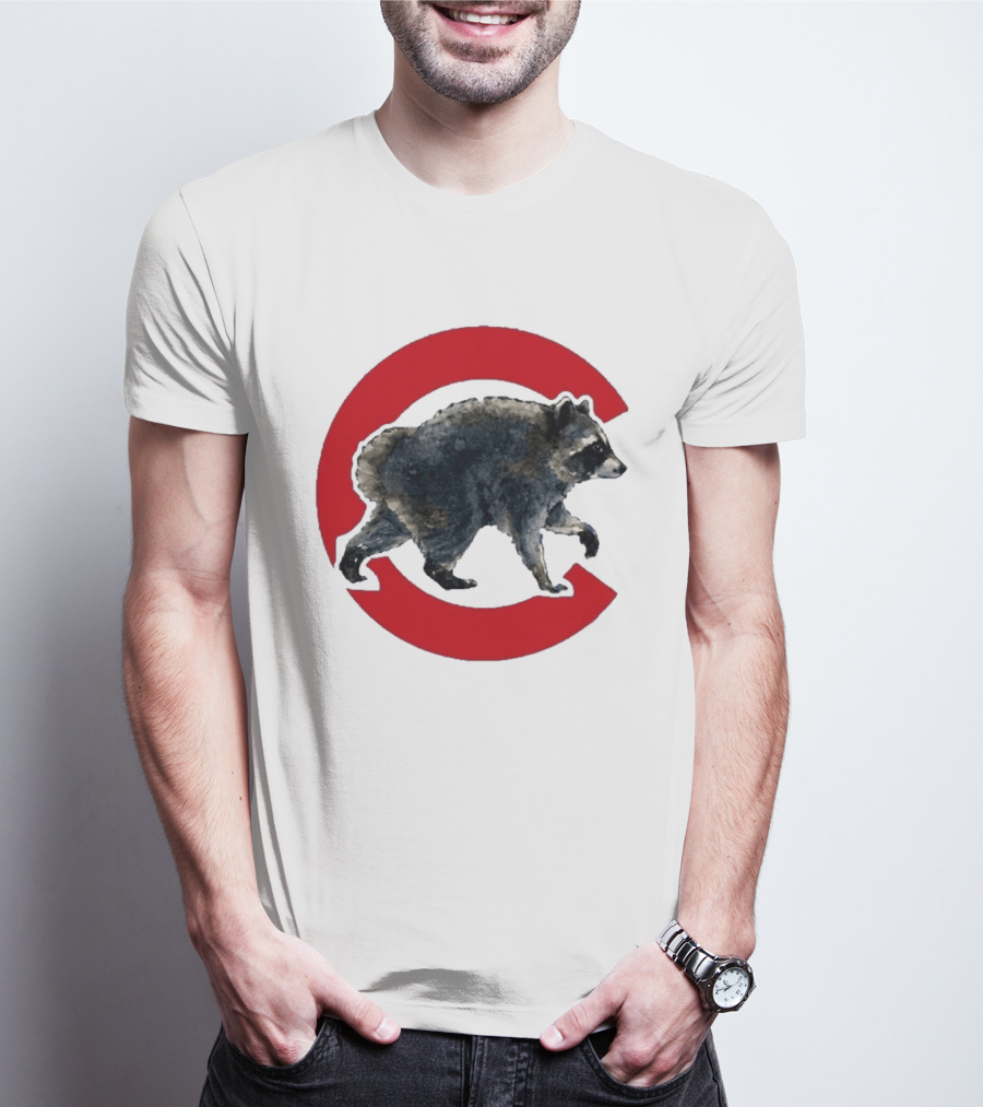Cubs C Raccoon Jimothy T-Shirt
