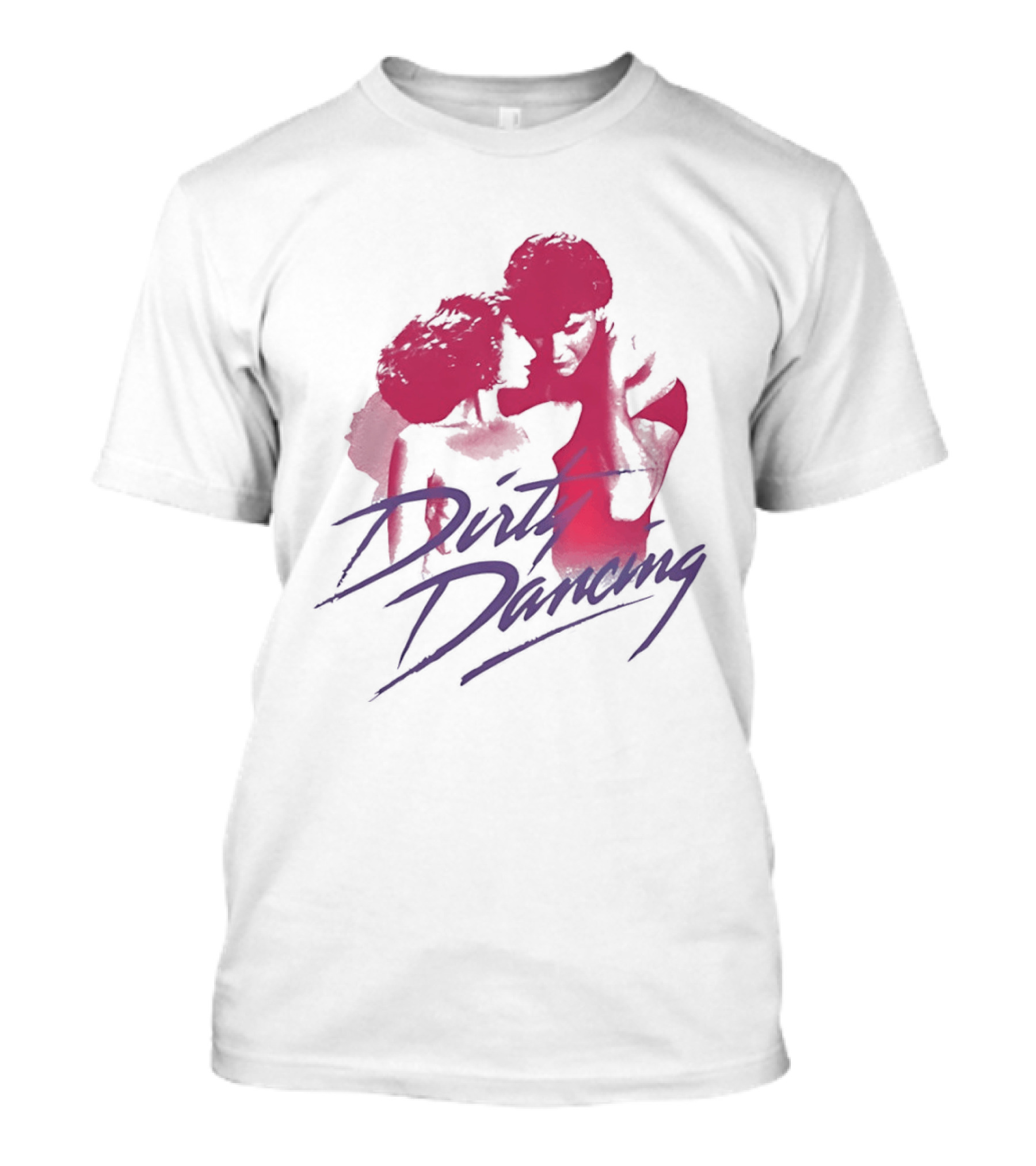 Dirty Dancing Patrick Swayze Jennifer Grey Romantic Lift Scene T-Shirt