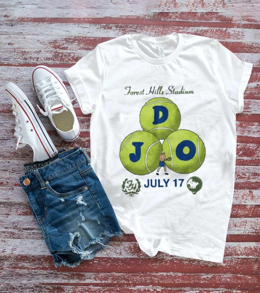 Forest Hills Stadium July 17 Tennis Event T-Shirt