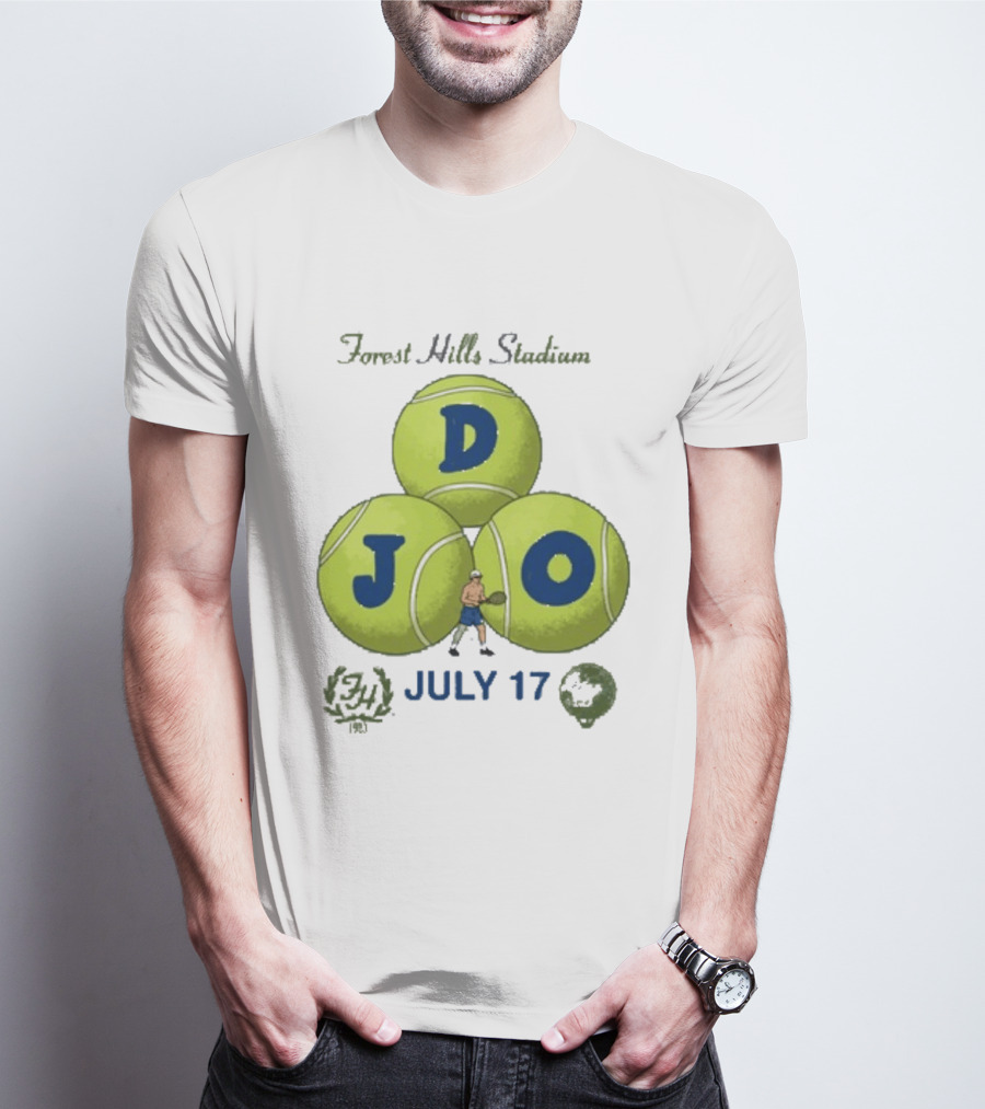 Forest Hills Stadium July 17 Tennis Event T-Shirt