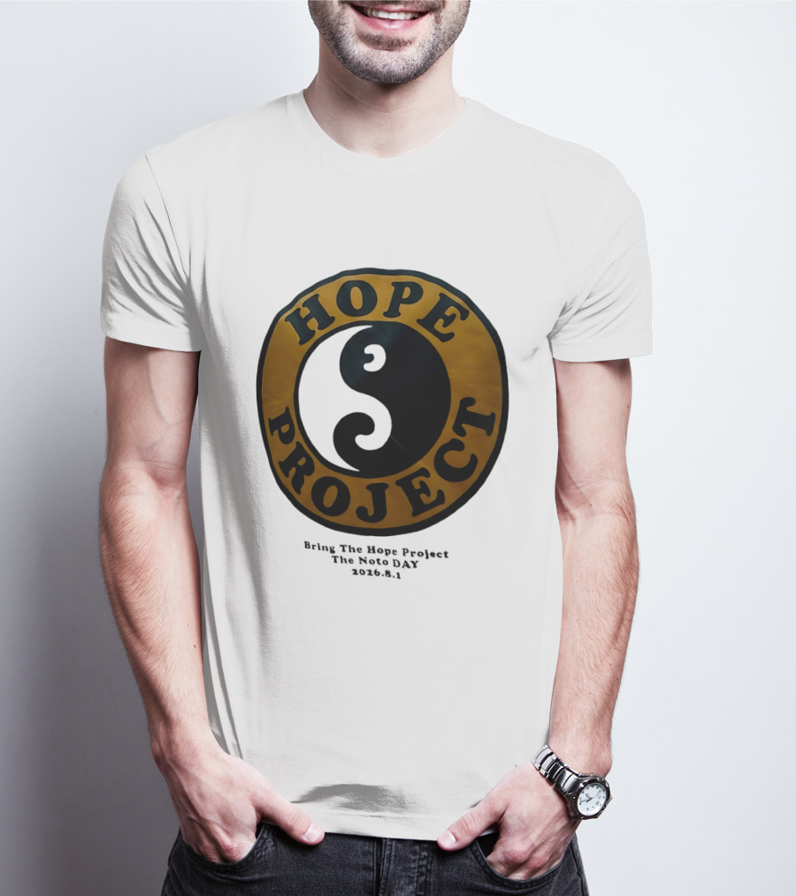 Hope Project Yin Yang Bring The Noto Day 202681 Charity T-Shirt