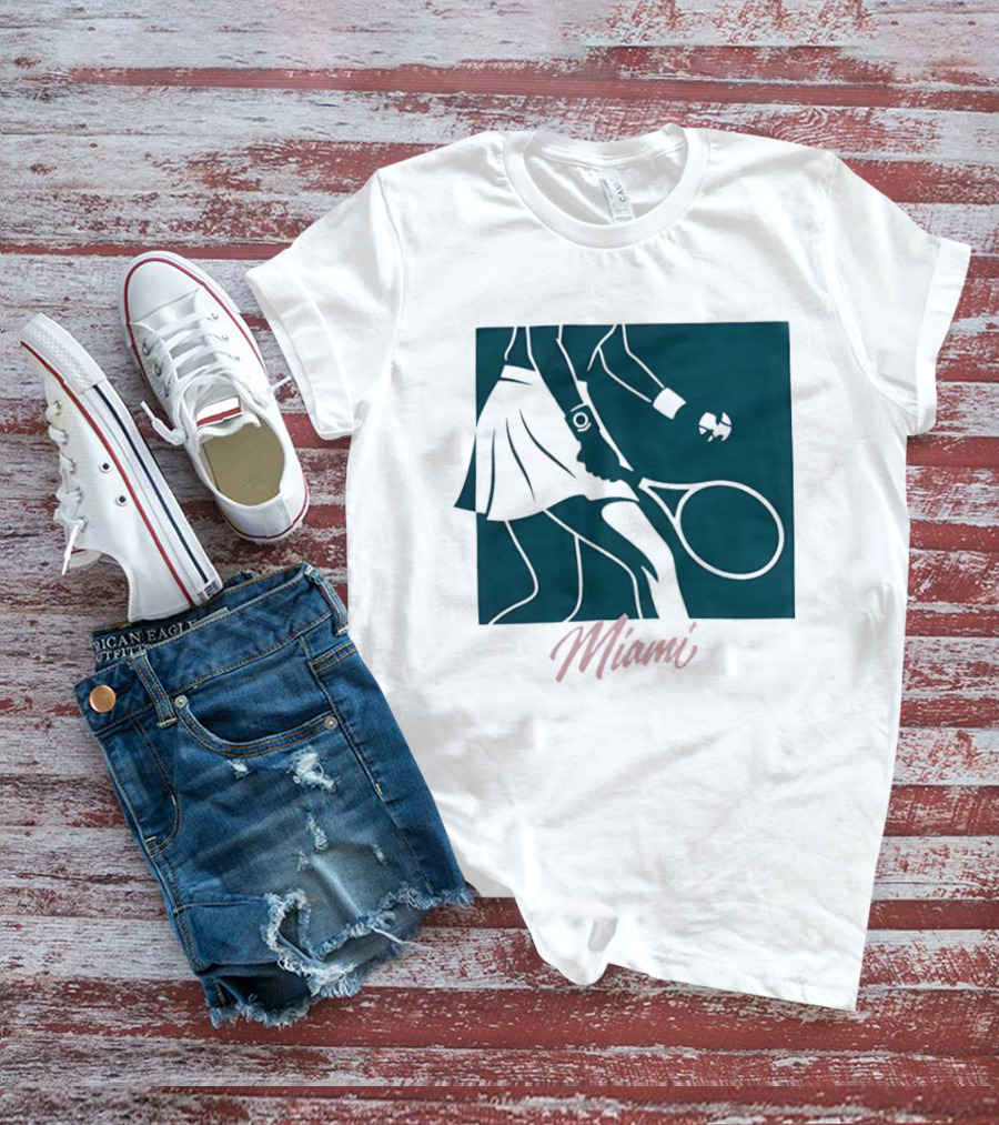 Miami Tennis Player T-Shirt