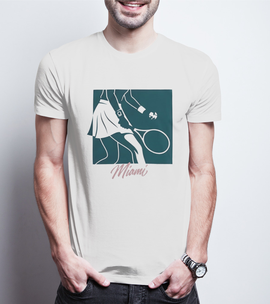 Miami Tennis Player T-Shirt