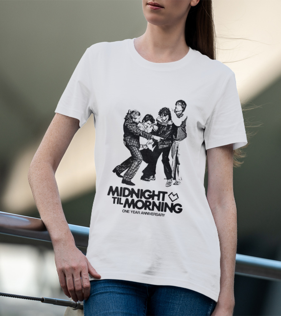 Midnight Til Morning One Year Anniversary Band T-Shirt