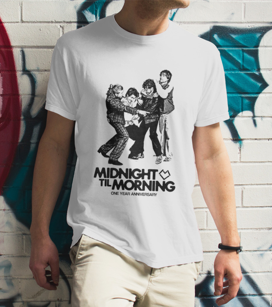 Midnight Til Morning One Year Anniversary Band T-Shirt