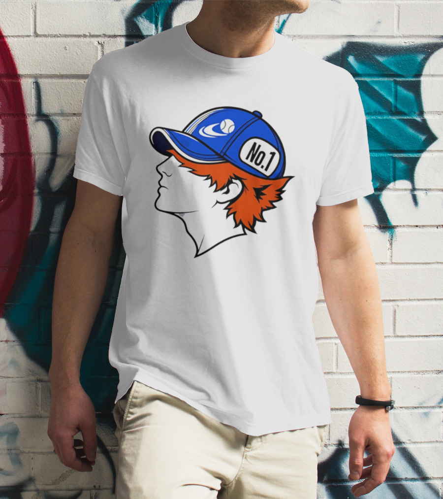 No1 Tennis Player Profile Athlete Sports Baseball Cap T-Shirt