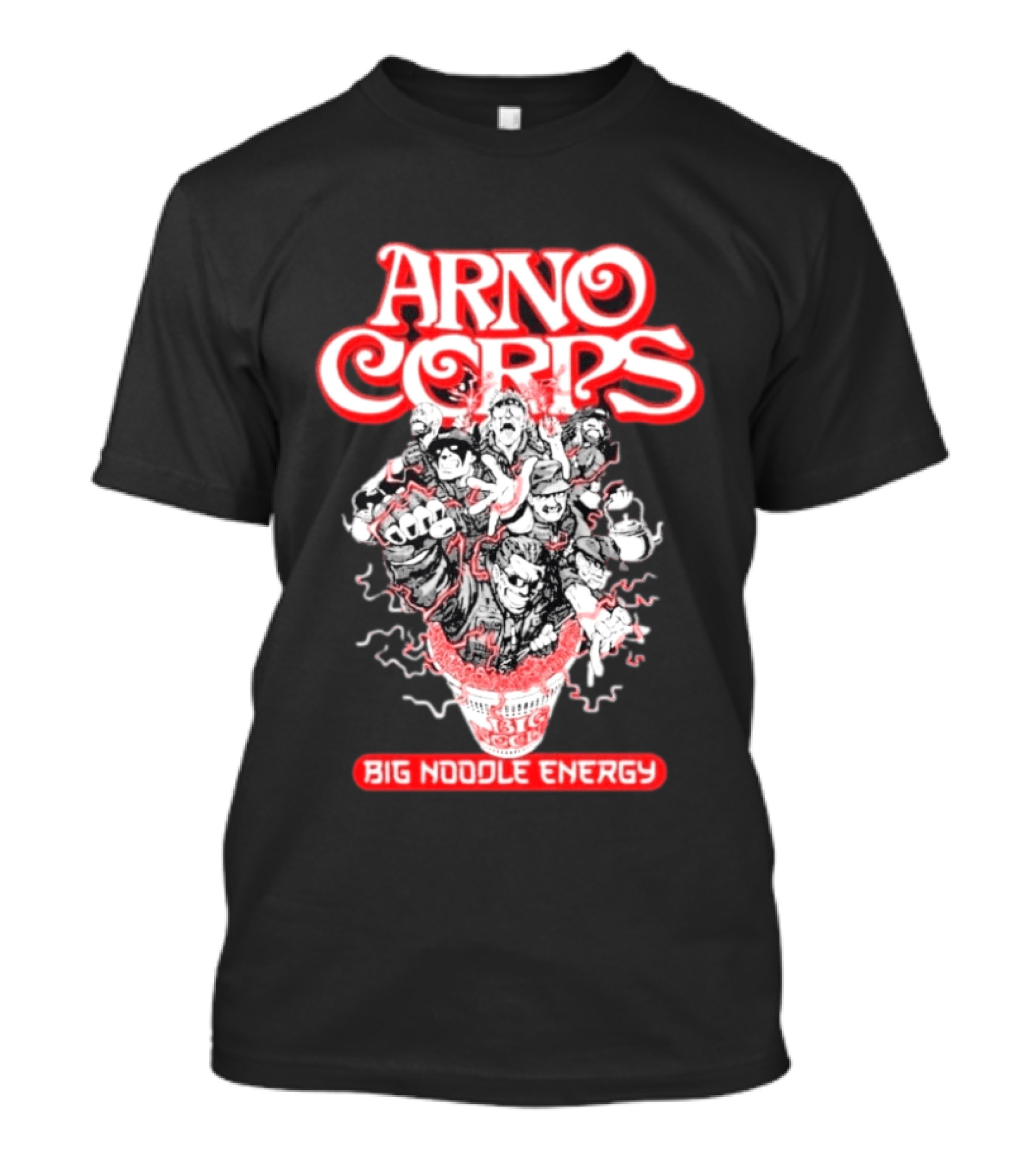 ArnoCorps Big Noodle Energy Alinamin Bui Cup T-Shirt