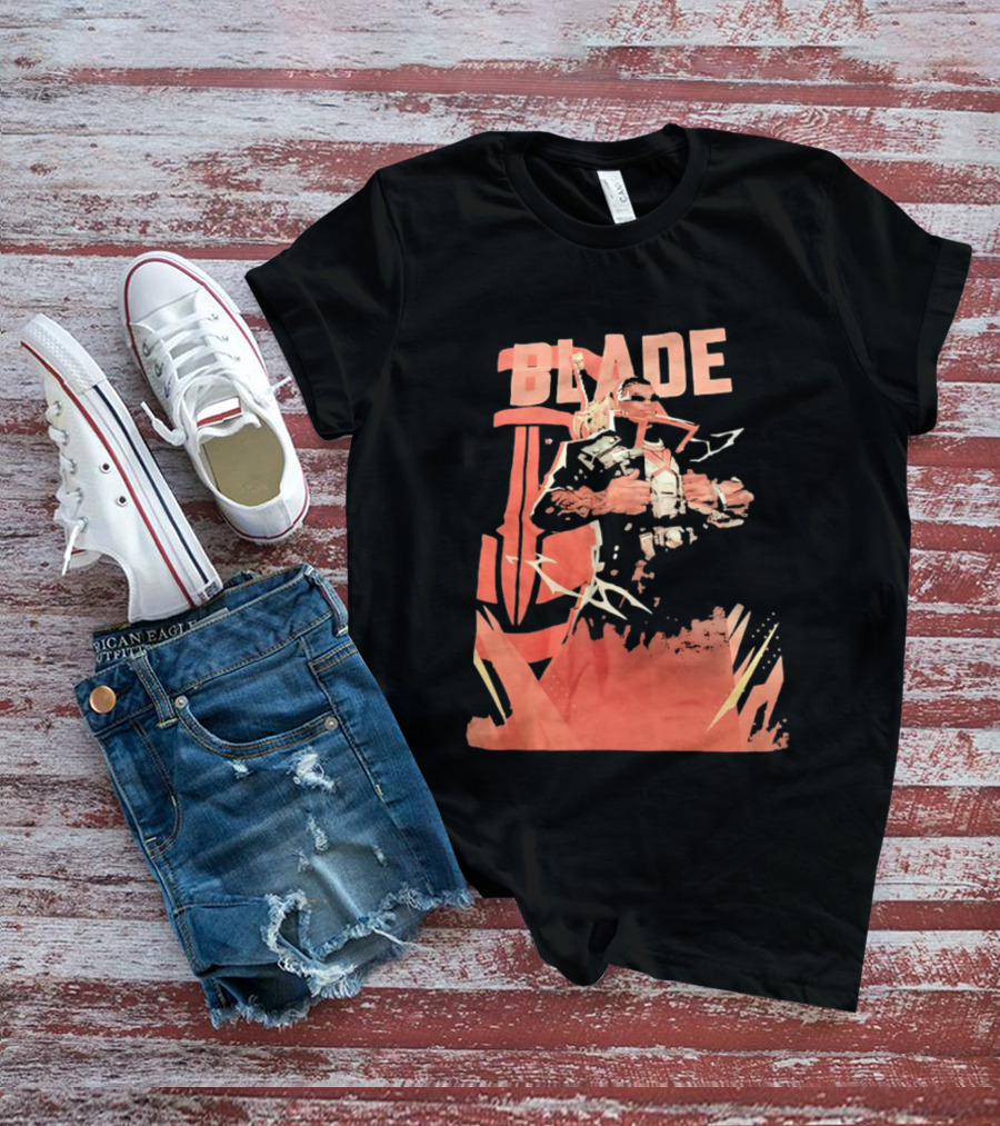 Blade Marvel Comic Vampire Hunter T-Shirt