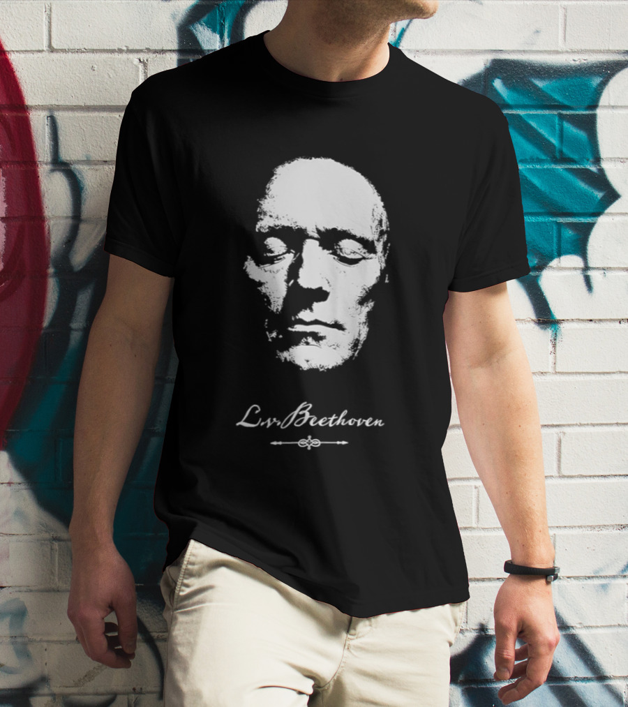 Ludwig Van Beethoven Mask T-Shirt