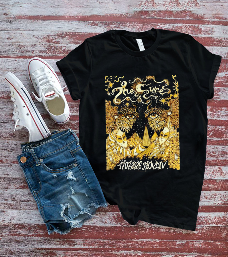The Cure 17 July 2026 Plovdiv Concert Live Music Event T-Shirt
