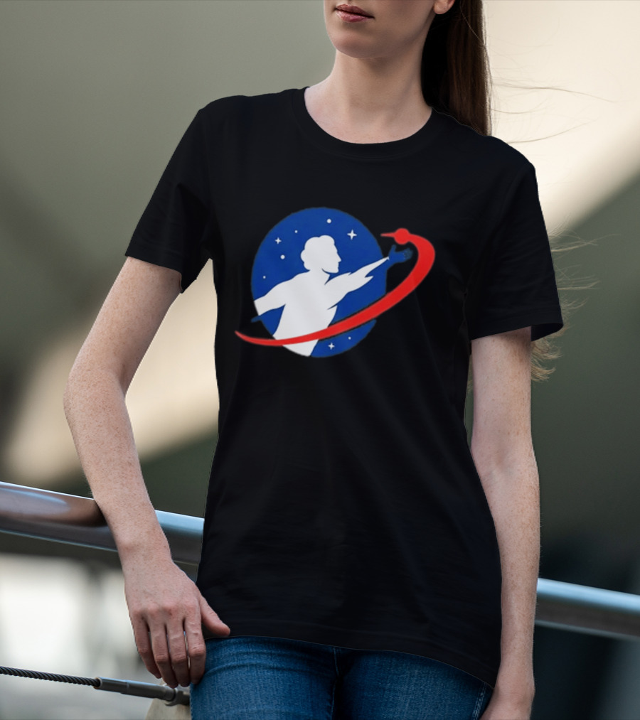 NASA Astronaut Space Exploration Promethean Action Patch T-Shirt