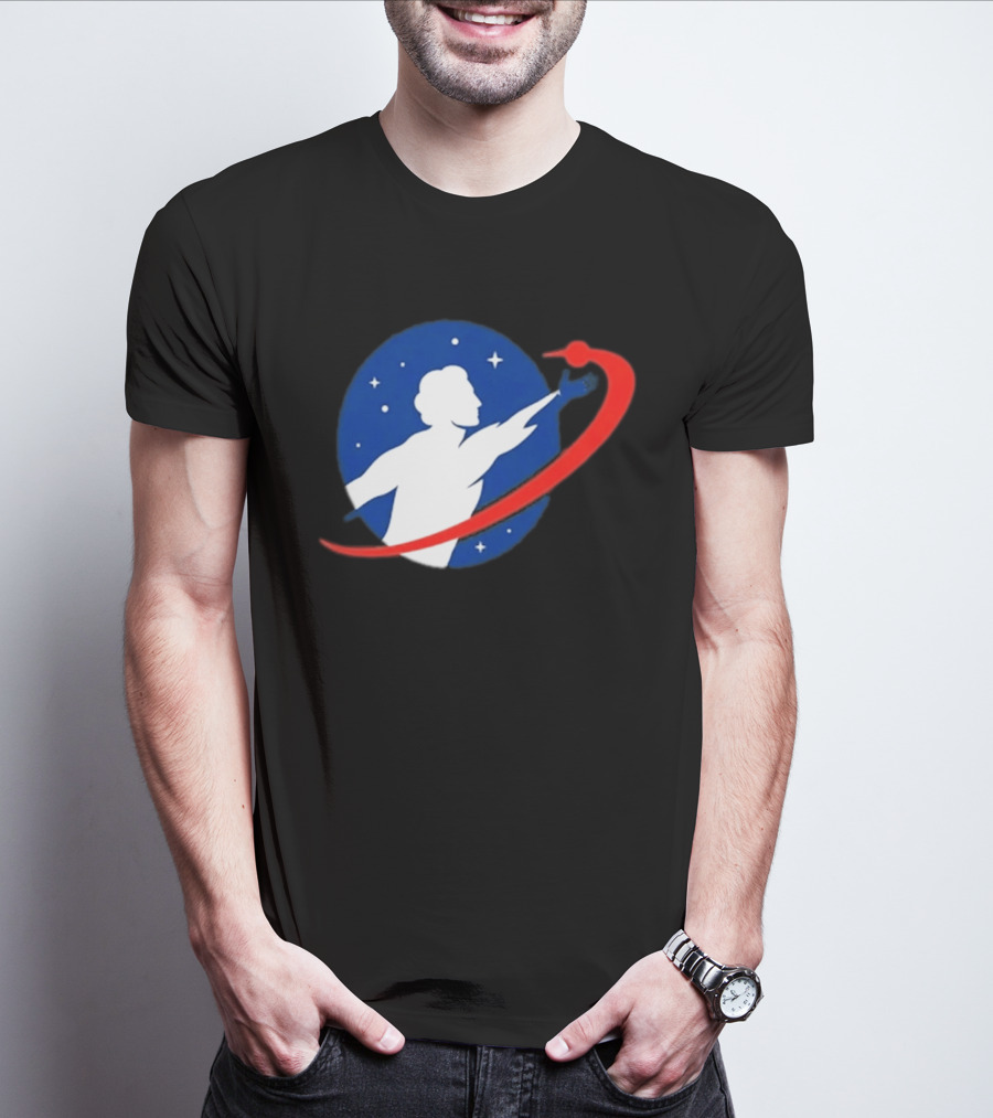 NASA Astronaut Space Exploration Promethean Action Patch T-Shirt