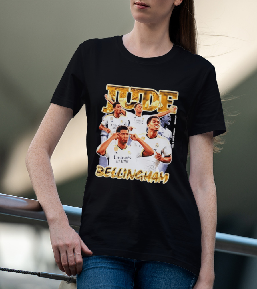 Jude Bellingham Real Madrid Emirates Fly Better T-Shirt