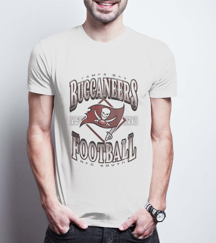 Tampa Bay Buccaneers 1976 Football NFC South T-Shirt