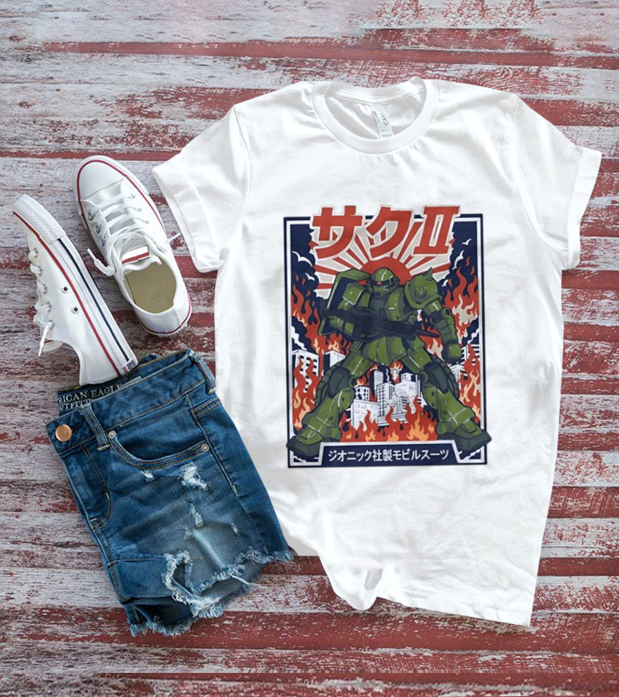 The Green Grunt MS 06 Zaku II T-Shirt