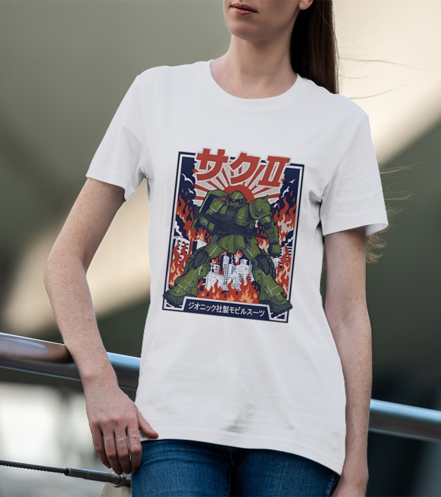 The Green Grunt MS 06 Zaku II T-Shirt