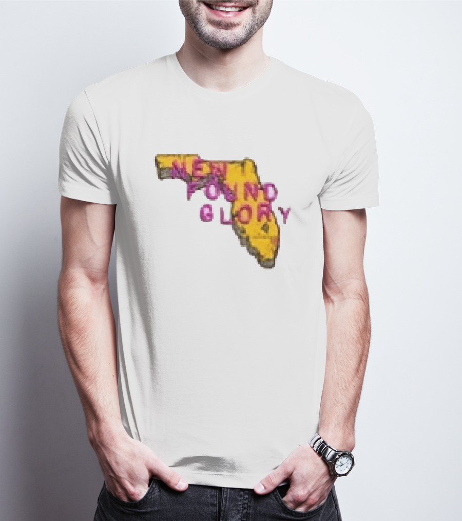 New Found Glory Florida Map You've Gotta Try Do What It Takes To Give Yourself A Break T-Shirt