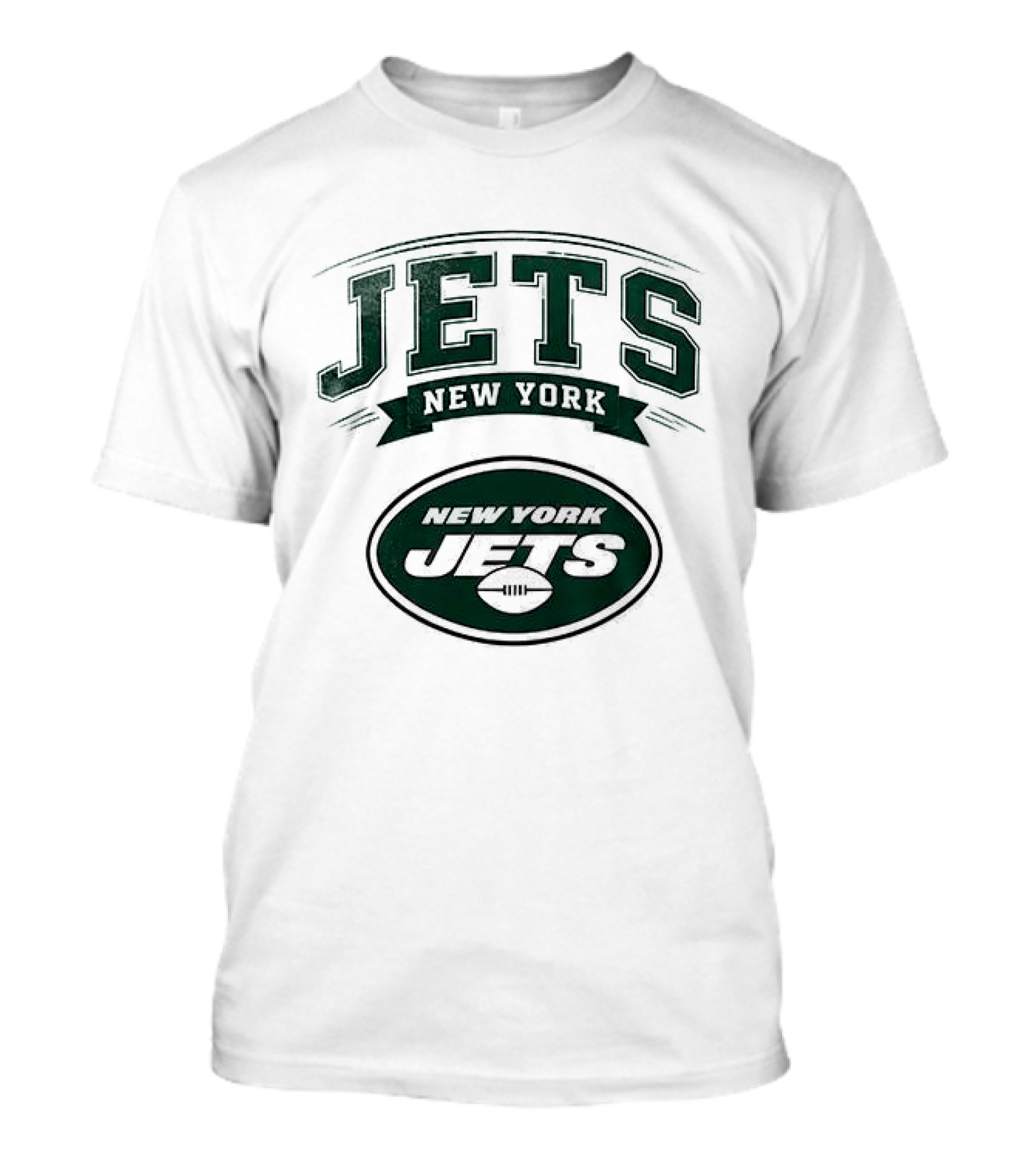 New York Jets Ghostface Running Football Collaboration T-Shirt