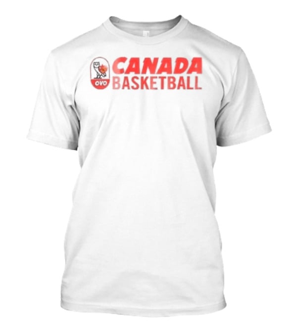 Drake OVO Canada Basketball Collaboration Owl T-Shirt