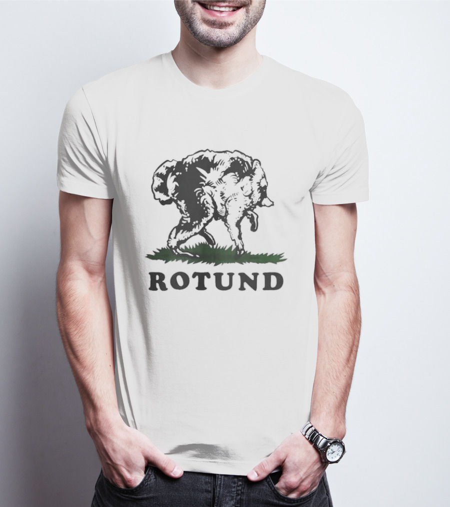 Rotund Jimothy Bear Flag T-Shirt
