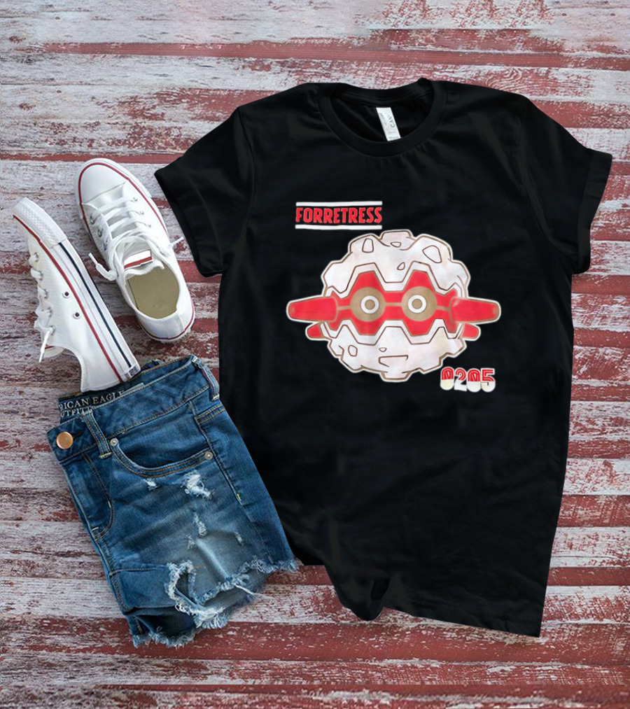 Forretress 205 Pokémon Pokedex T-Shirt