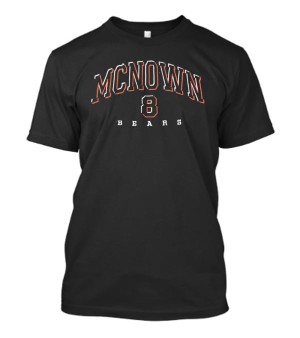 Cade McNown 8 Bears Football McNown Bears T-Shirt