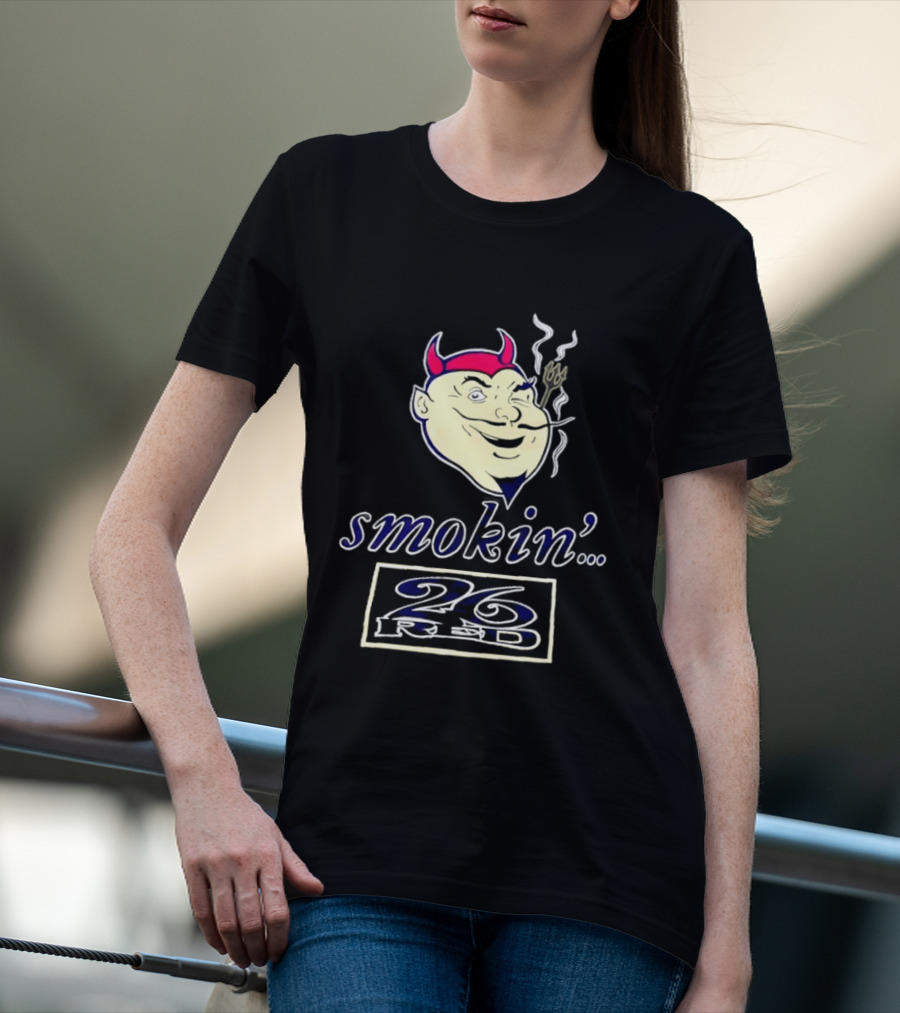 Devil Smokin' 26 Red T-Shirt