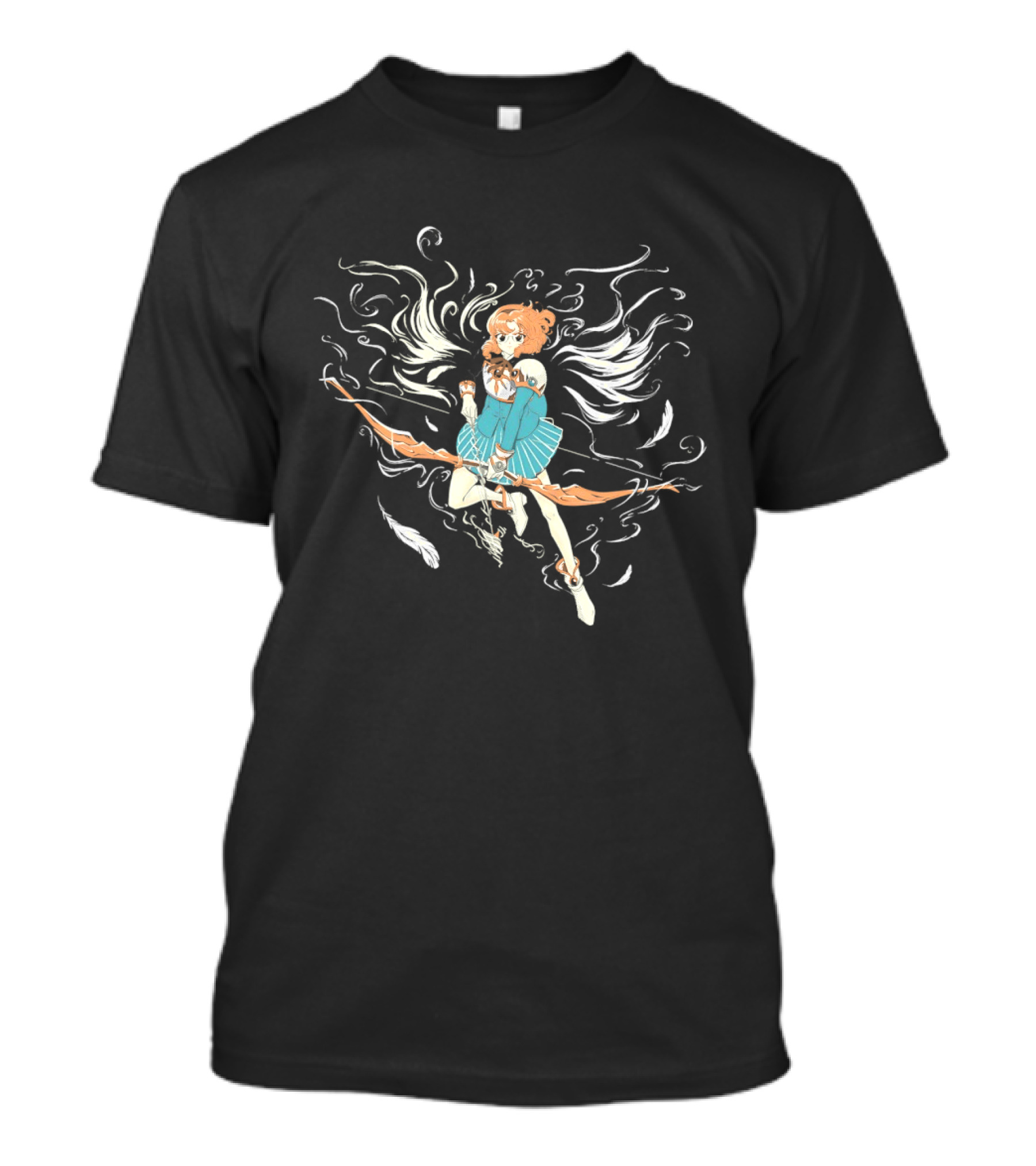 Magic Wind Knight Fuu Hououji Magic Knight Rayearth Anime Manga Series T-Shirt