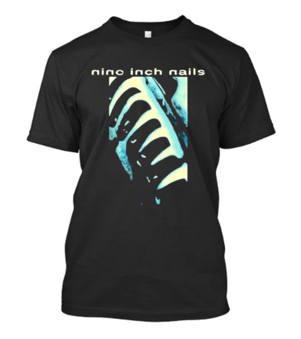 Nine Inch Nails Ribcage Watercolor Noize Machine T-Shirt