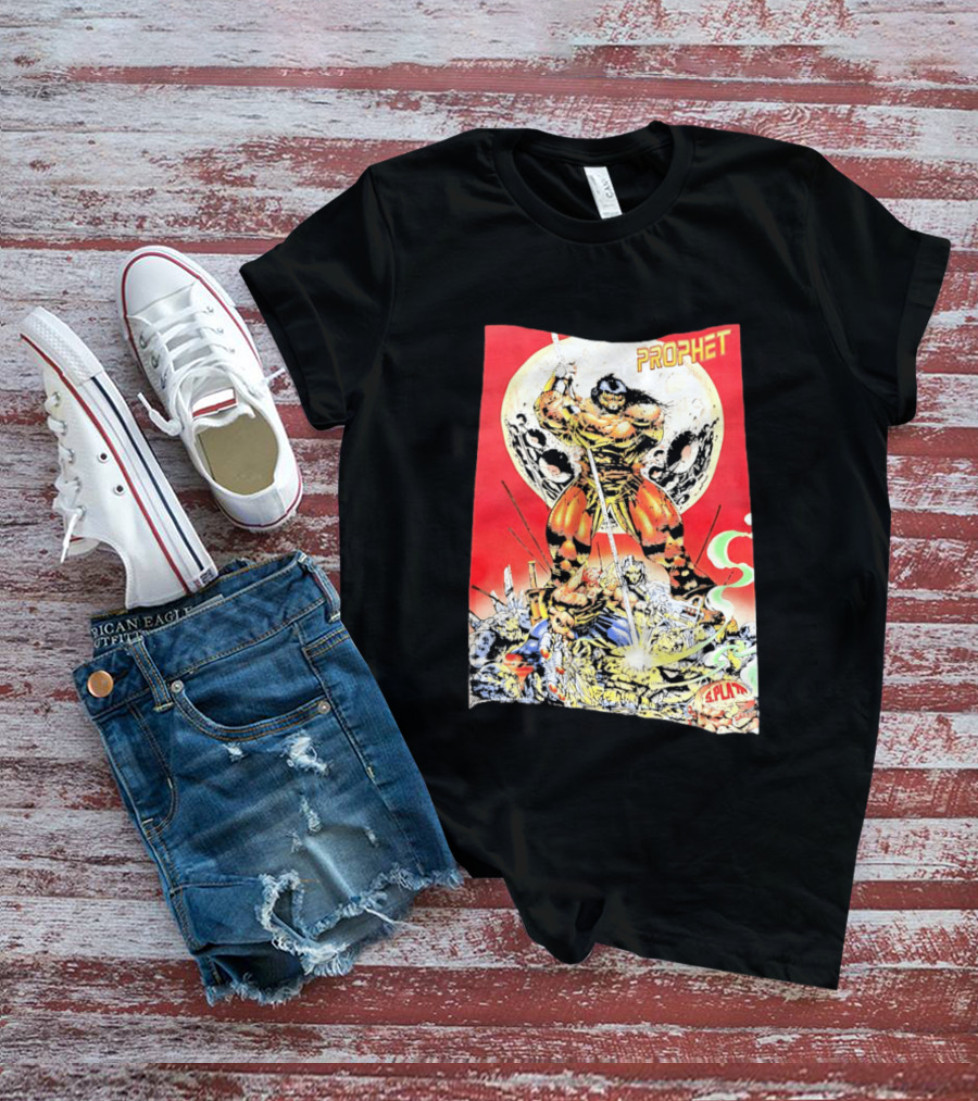 Prophet Comic SPLAT Comics Moon Battle Scene Cover T-Shirt