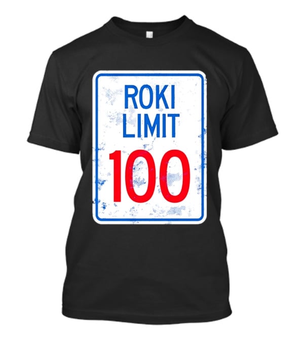 Roki Sasaki Speed Limit 100 Dodgers T-Shirt