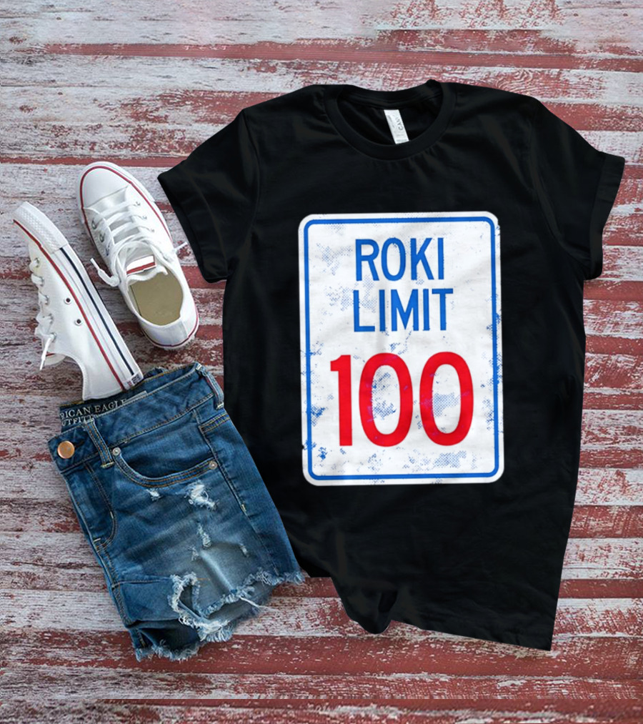 Roki Sasaki Speed Limit 100 Dodgers T-Shirt