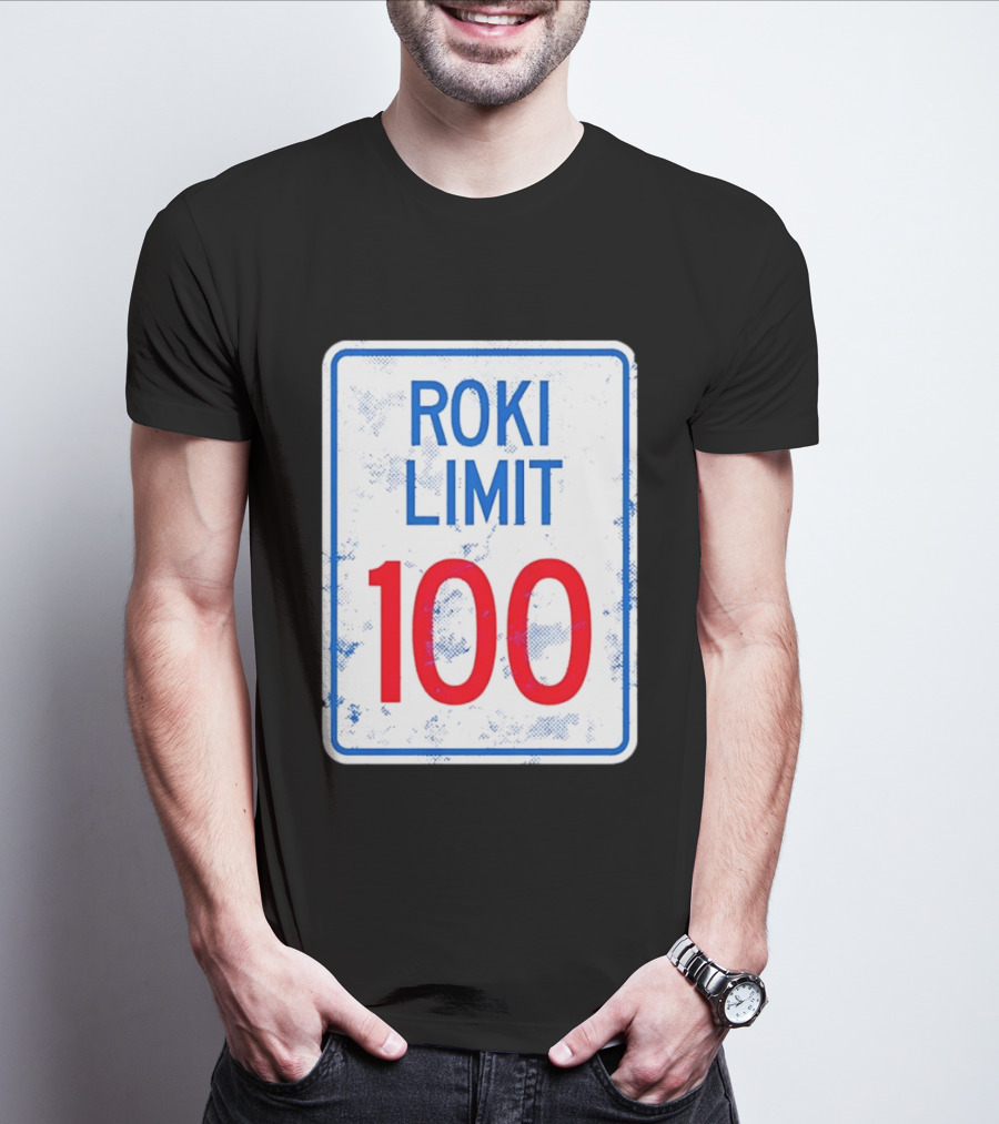 Roki Sasaki Speed Limit 100 Dodgers T-Shirt