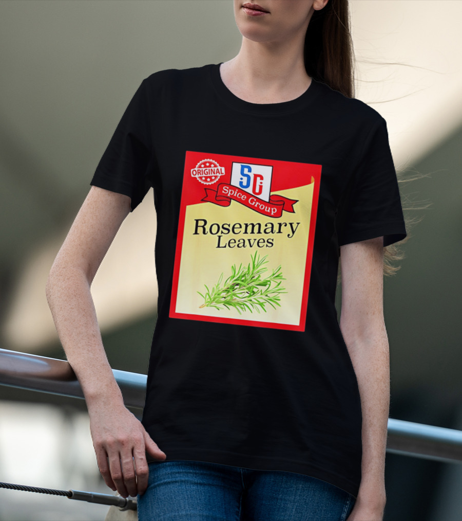 Original SG Spice Group Rosemary Leaves T-Shirt