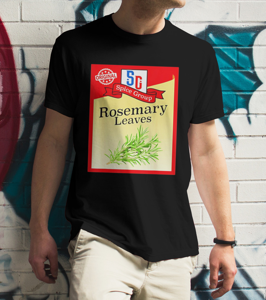 Original SG Spice Group Rosemary Leaves T-Shirt