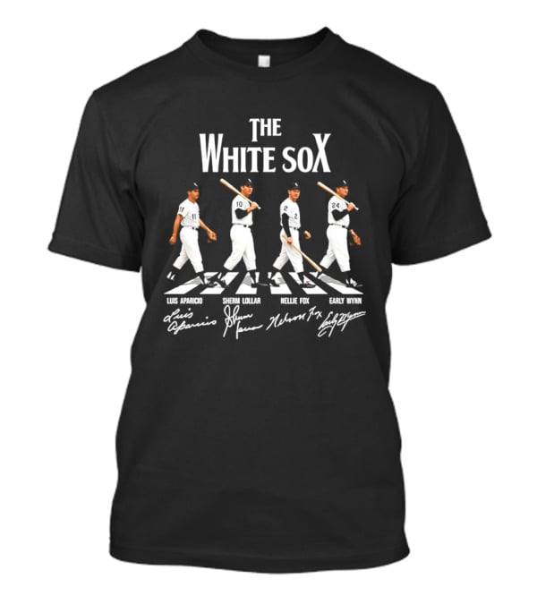 The White Sox Legends Walking Luis Aparicio Shoeless Joe Crede Thomas T-Shirt