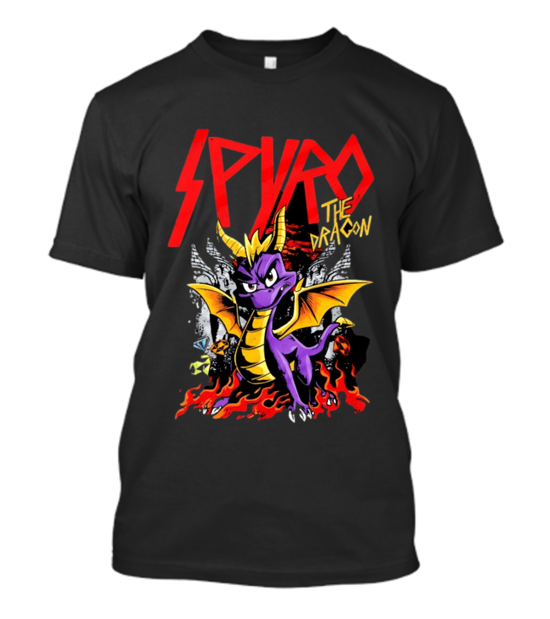 Spyro The Dragon Flaming Adventure T-Shirt