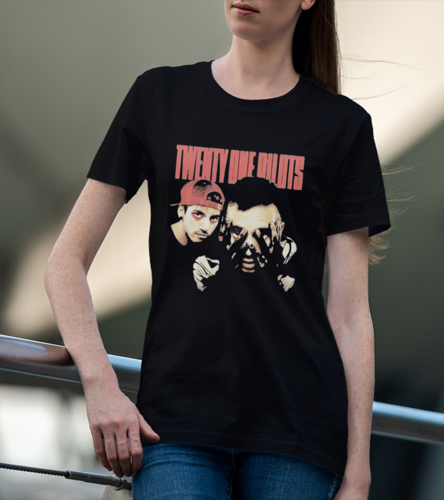 Twenty One Pilots Blurryface Anniversary Art Redʌctdif Ensemble T-Shirt