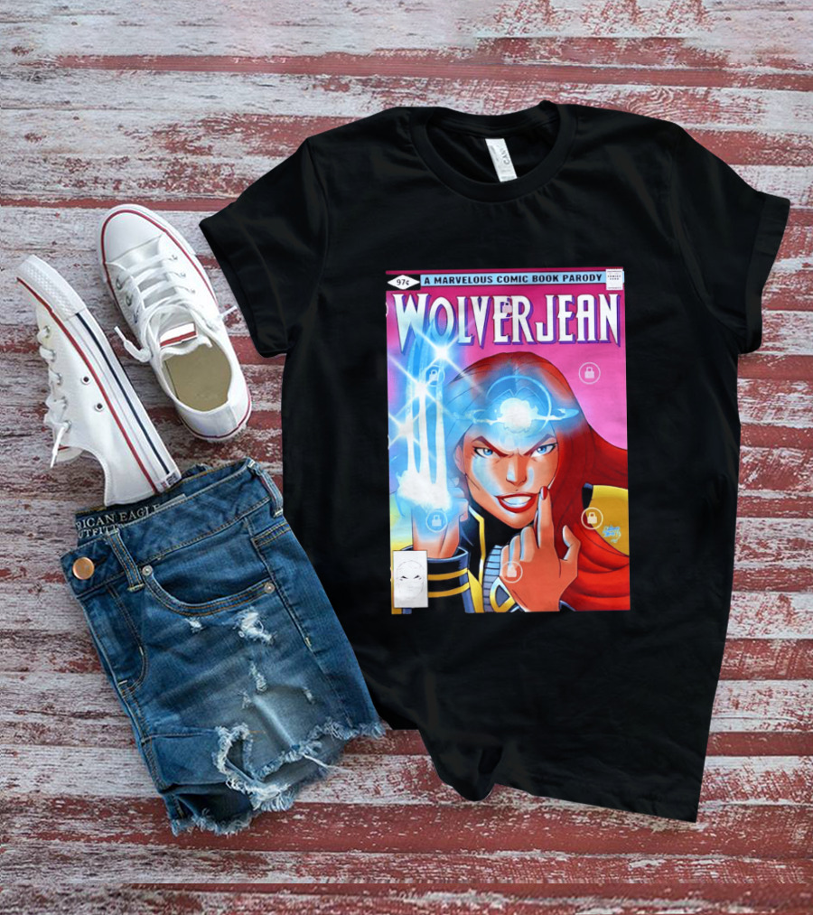 Wolverjean A Marvelous Comic Book Parody Cover 97 Cents T-Shirt