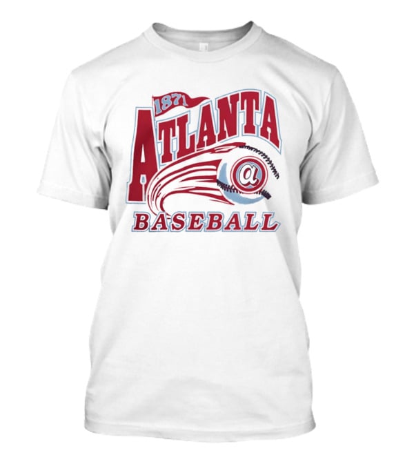 Atlanta Baseball 1871 Vintage Style MLB Team Fan T-Shirt